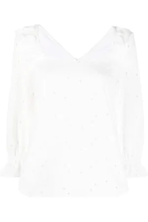 Paul Smith Blusa con bordado inglés