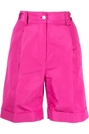 Kiton Bermudas de seda con tiro alto