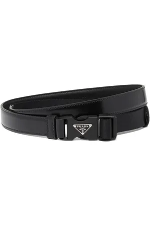 Prada Cinturón con logo triangular