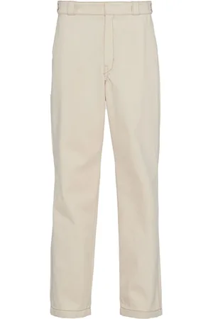Prada Jeans anchos con tiro alto