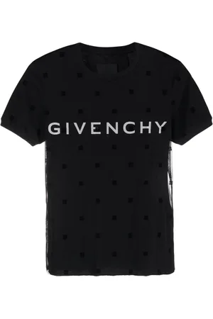Givenchy Playera con logo efecto de capas