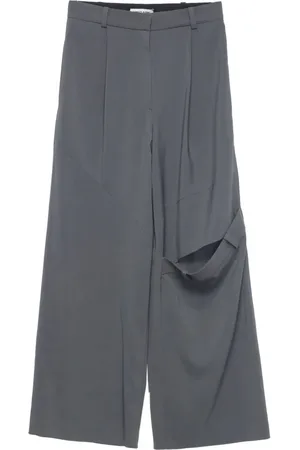 Low Classic Pantalones palazzo Wild Folding
