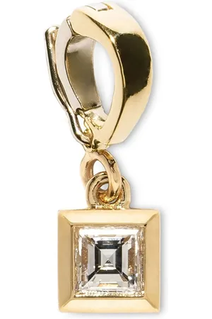 Azlee Dije en oro amarillo de 18kt con diamantes