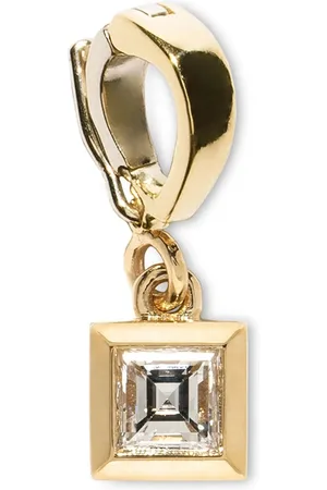 Azlee Dije en oro amarillo de 18kt con diamantes