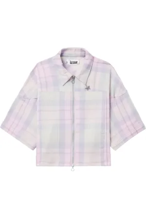 Izzue Camisa con cuadros estampados