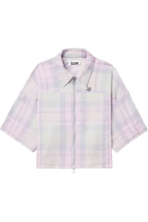 Izzue Camisa con cuadros estampados