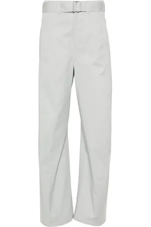 LEMAIRE Pantalones palazzo con cinturón