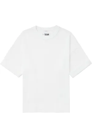 Izzue Playera de malla semitransparente