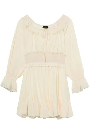 tout a coup Vestido corto con diseño plisado