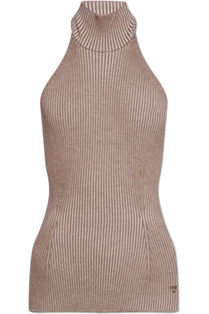 Fendi Top con cuello halter
