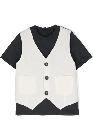 FAY Playera con capa de chaleco