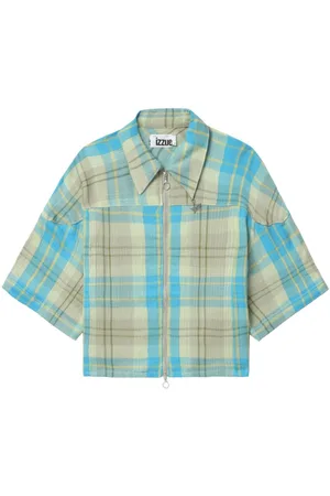 Izzue Camisa con cuadros estampados