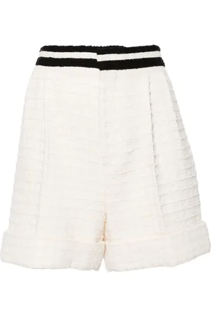 Gucci Shorts de tweed con efecto gofrado