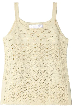 Comme des Garçons Top de tejido flojo