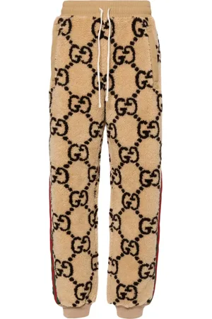 Gucci Pants GG con motivo en jacquard