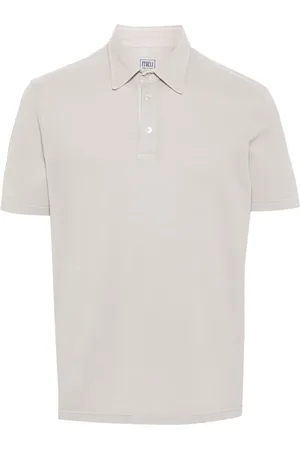 FEDELI Playera tipo polo de piqué