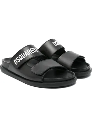 Dsquared2 Flip flops con logo estampado