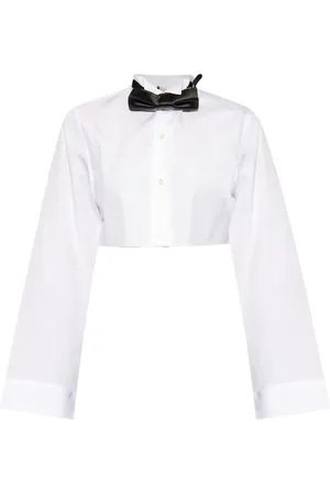 NOIR KEI NINOMIYA Camisa con detalle de moño