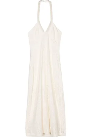 Liu Jo Vestido midi con cuello halter