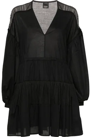 Pinko Vestido corto con diseño acampanado