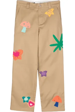 Nahmias Pantalones con detalle patchwork