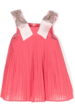 HUCKLEBONES LONDON Conjunto de vestido con pliegues y detalle de moño