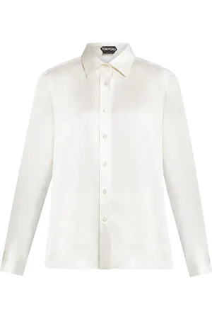 Tom Ford Camisa de seda manga larga