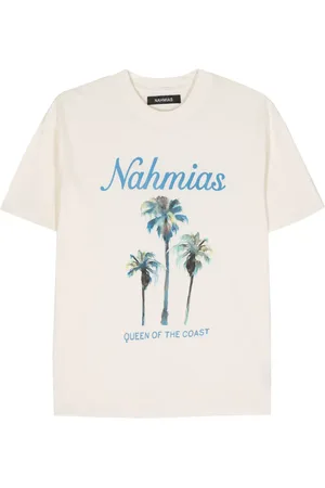 Nahmias Playera con logo estampado