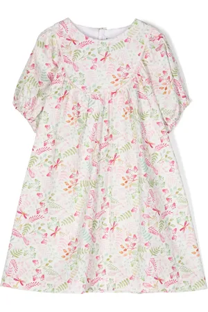 Il gufo Vestido midi con estampado floral