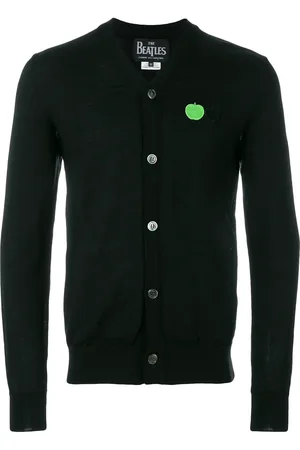 Comme des Garçons Embroidered apple cardigan