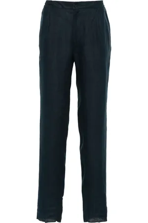 Kiton Pantalones tapered con bolsillos