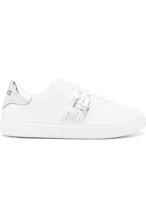 VERSACE Tenis con detalle Greca