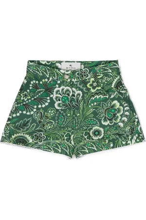 Etro Shorts con motivo Pegaso