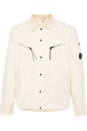 C.P. Company Camisa con detalle Lens