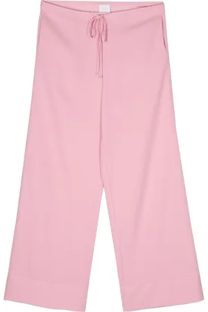 ..,MERCI Pants palazzo con cordones en la pretina
