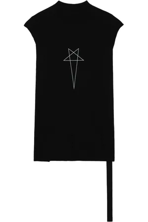 Rick Owens Camiseta con estampado gráfico