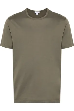 Sunspel Playera con cuello redondo