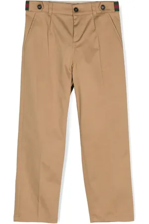 Gucci Pantalones Web Stripe