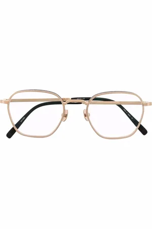 MATSUDA Lentes de sol con armazón redonda en relieve