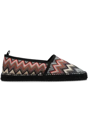 Missoni Alpargatas con motivo en zigzag