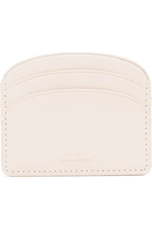 A.P.C. Tarjetero con logo bordado