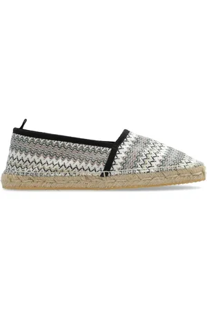 Missoni Alpargatas con motivo en zigzag
