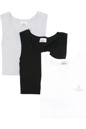 Vivienne Westwood Pack de tres camisetas con estampado Orb