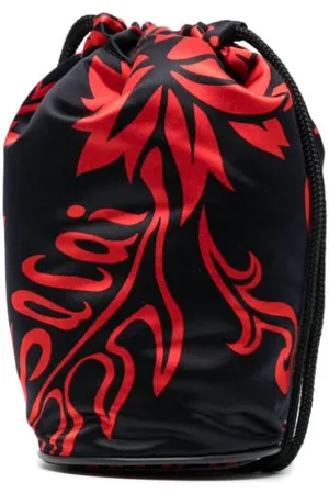 SACAI Bolsa bucket con estampado floral
