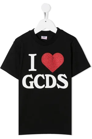 GCDS Playera con logo estampado