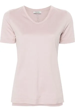 Max Mara Playera con logo bordado