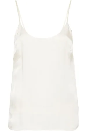 Twin-Set Top con tirantes finos satinado