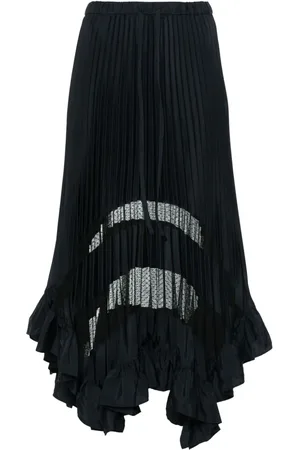 Claudie Pierlot Falda midi con diseño plisado