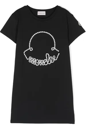 Moncler Vestido con aplique del logo