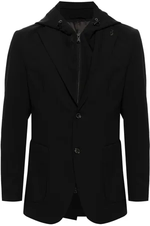 Paul & Shark Blazer con botones y capucha removible